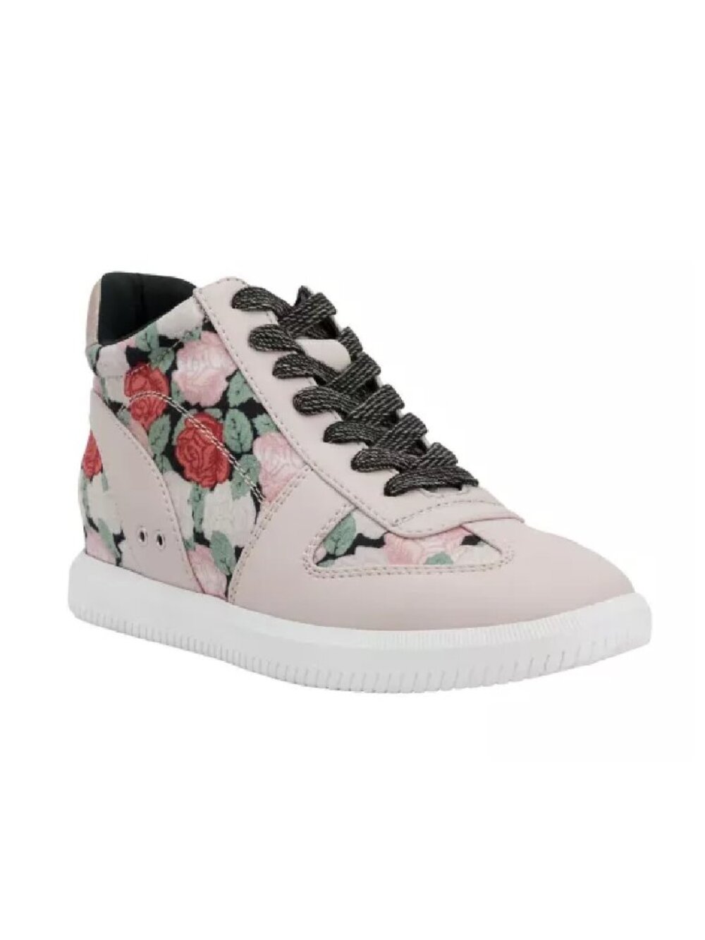 brand new TRUE CRAFT Women's Size 8 Medium Jens Pink Rose Print Sneakers 8M
